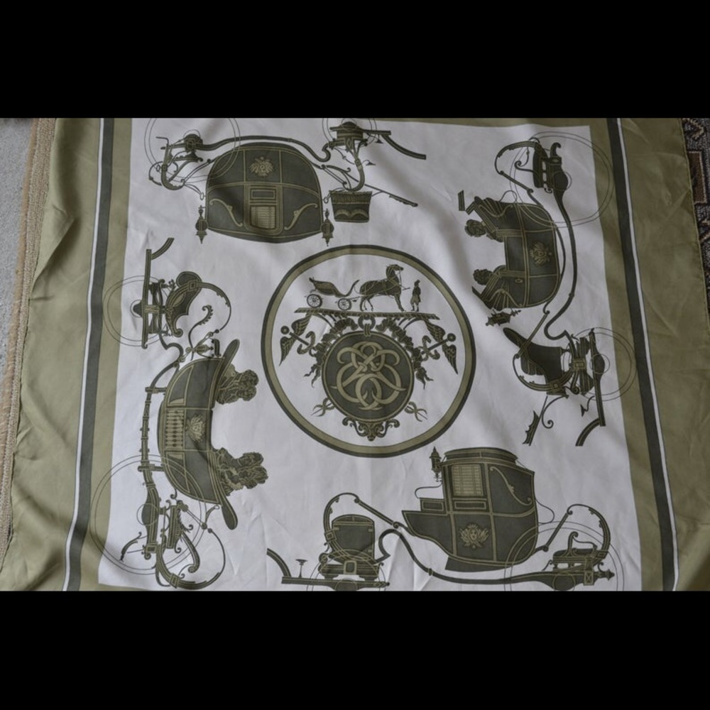 hermes silk scarf 90 - Picture 6 of 8